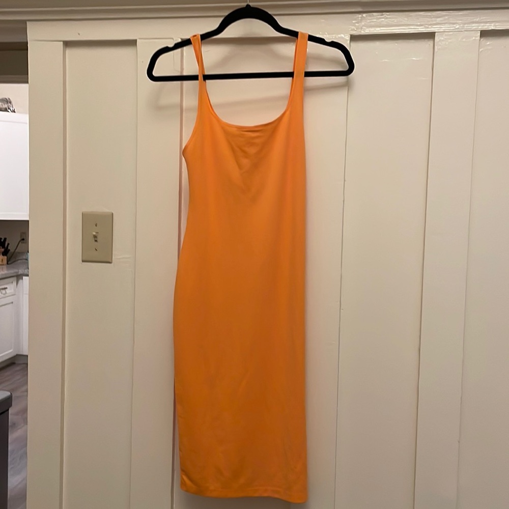 Brand new orange/yellow Zara summer dress